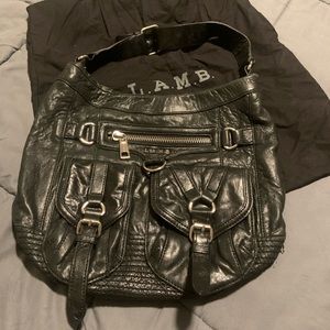 L.A.M.B. purse black